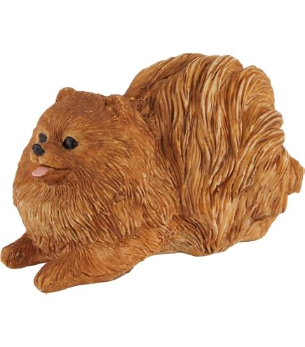 Amazon.com: WLNTDOLA 1:6 Scale Pomeranian Dog Figure Resin Cute